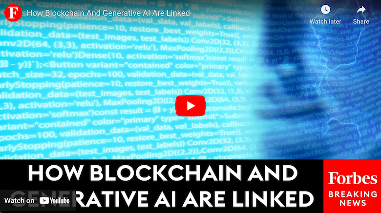 How Blockchain and Generative AI Are Linked
