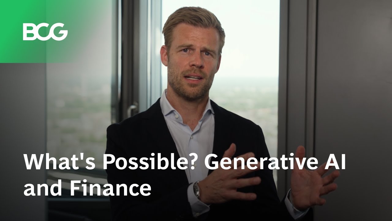 What's Possible? Generative AI and Finance